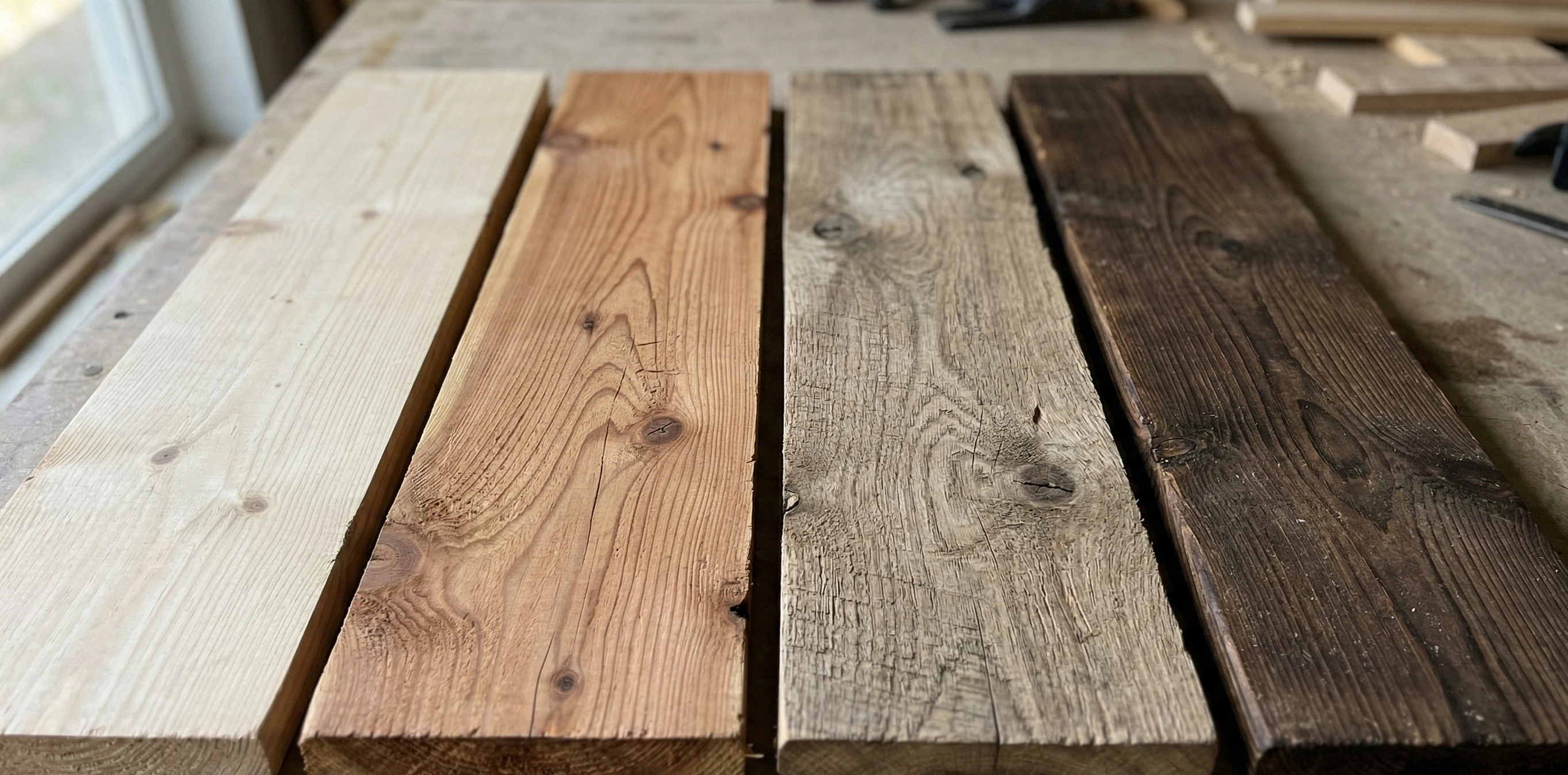 Selekcja drewna w pracowni