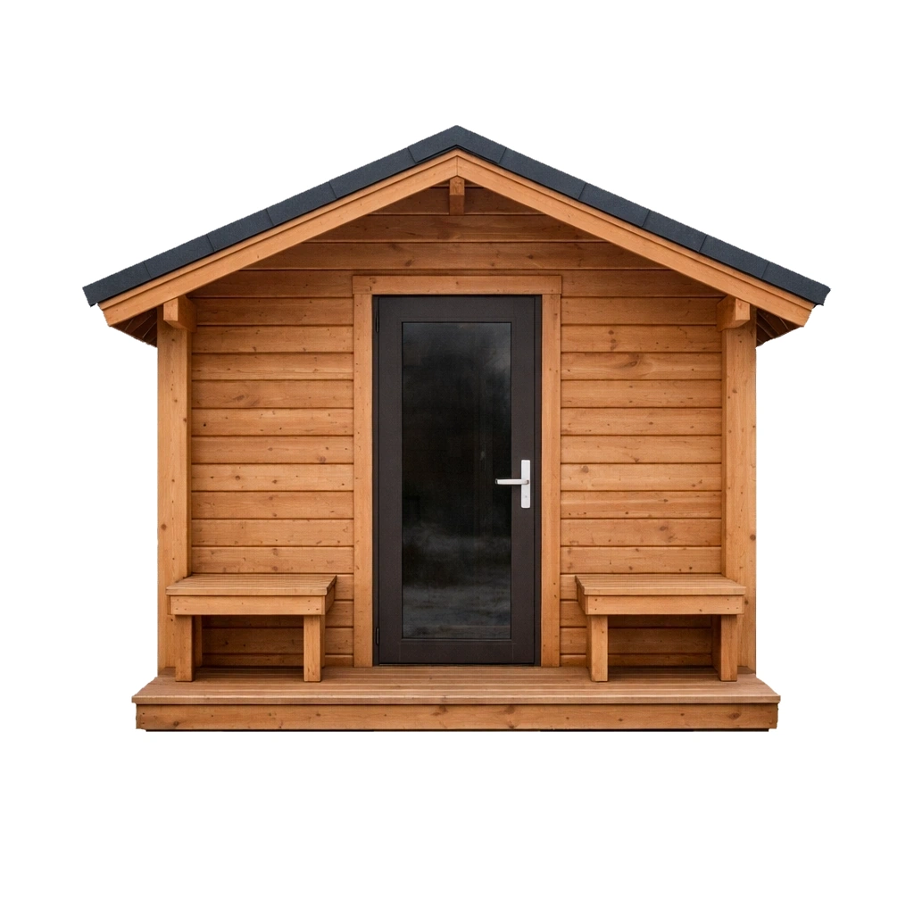 Projekt sauny ogrodowej dwuspadowej — wybór modelu w Z Grubej Dechy