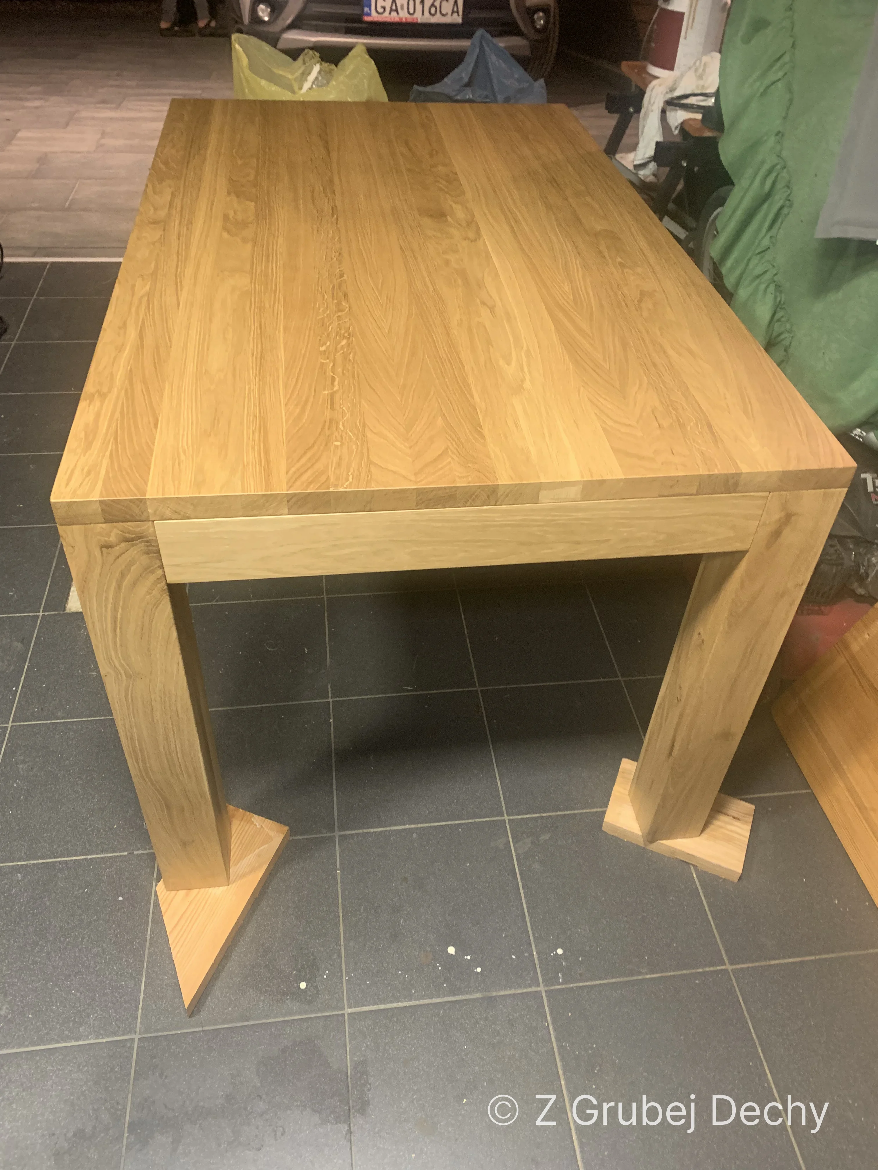 Meble drewniane Z Grubej Dechy