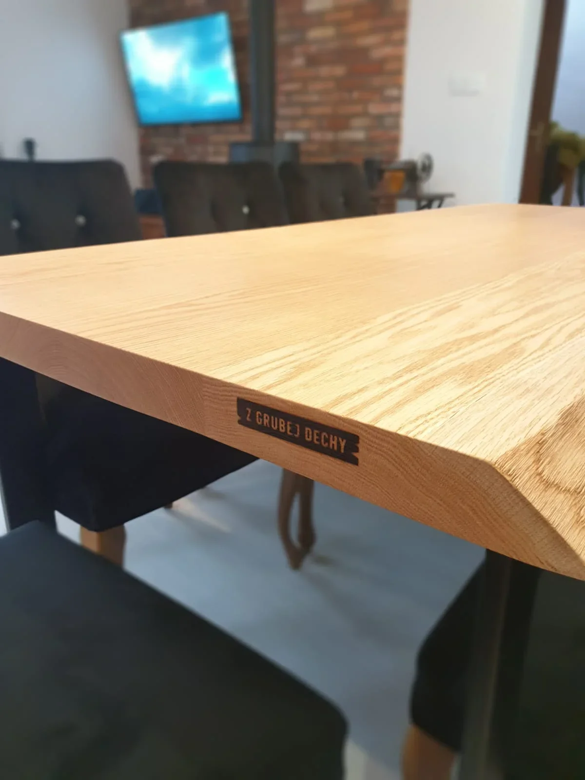 Meble drewniane Z Grubej Dechy