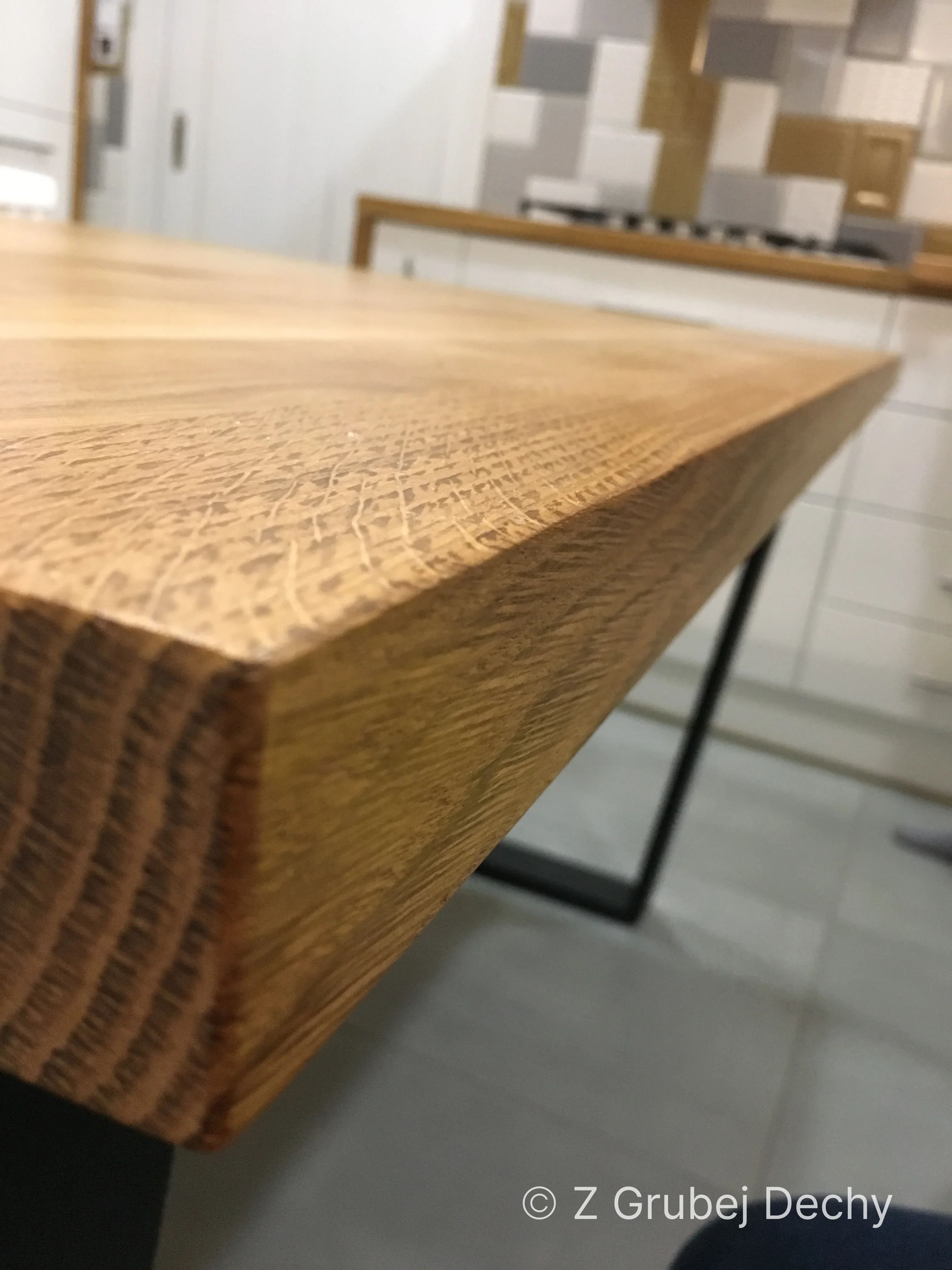 Meble drewniane Z Grubej Dechy