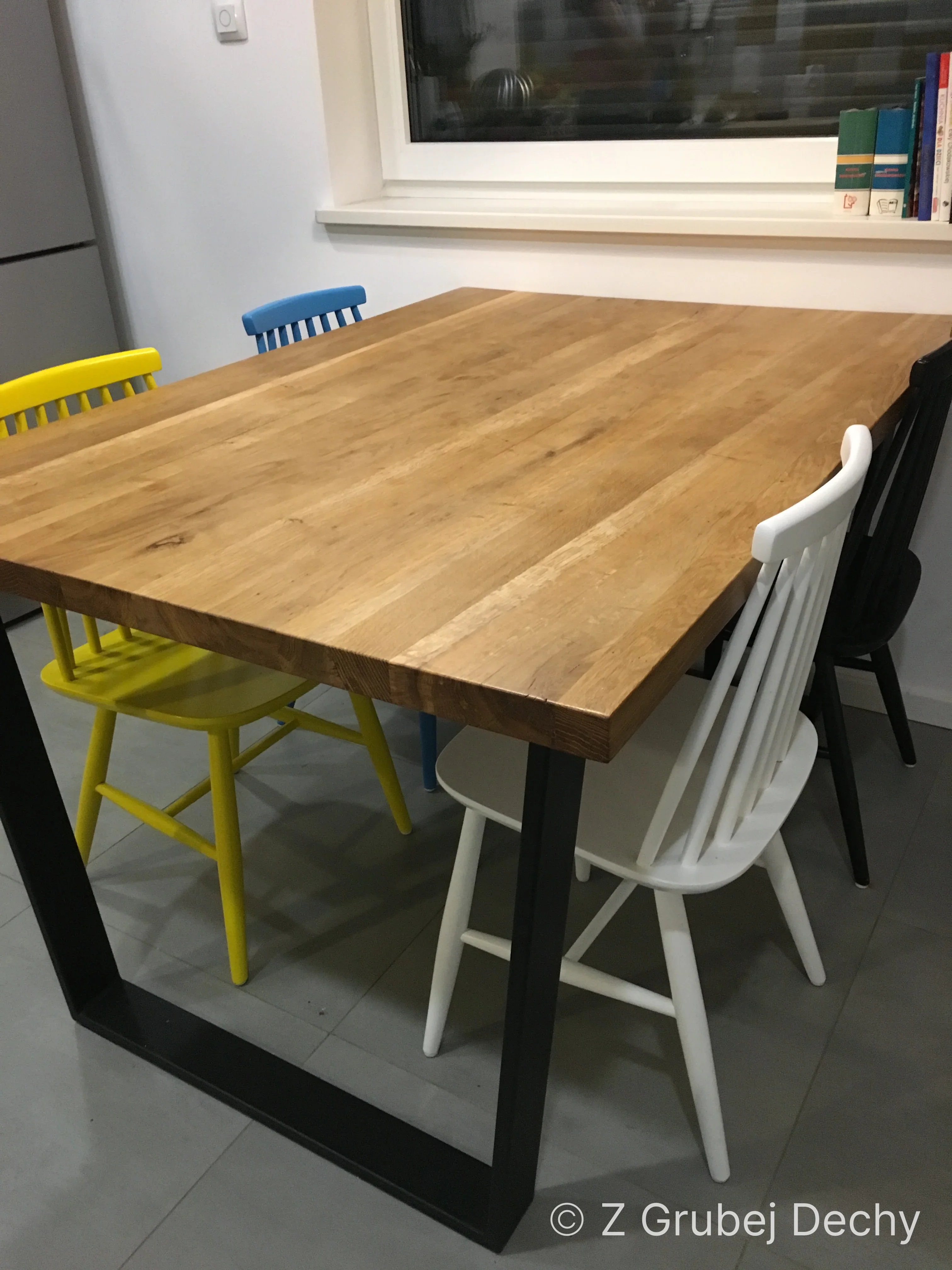 Meble drewniane Z Grubej Dechy